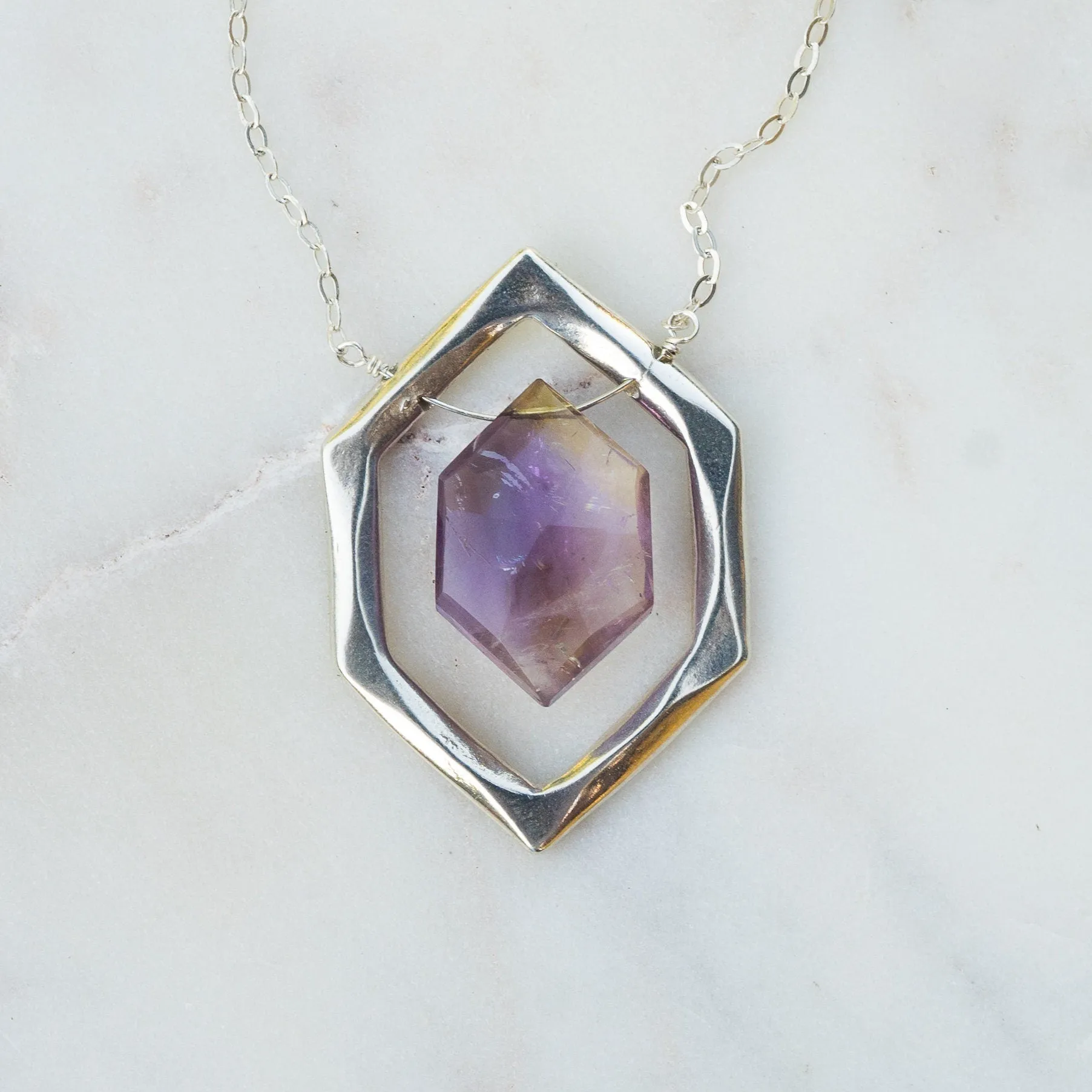 DIAMOND Ametrine Necklace