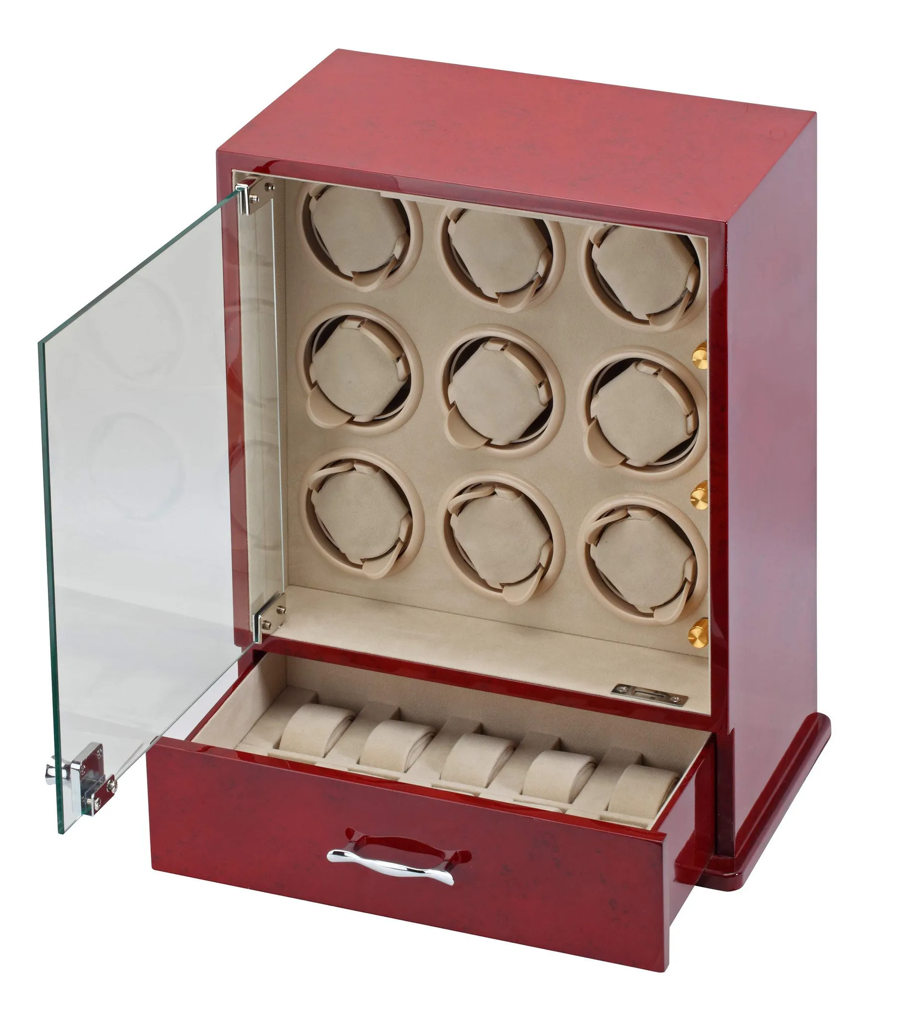 Diplomat Estate Collection Rosewood Nine Watch Winder
