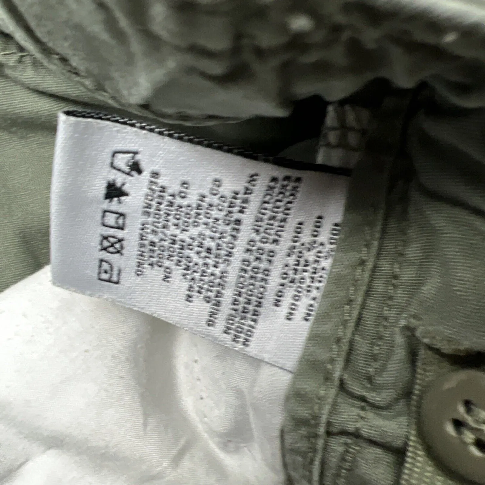 DKNY Boys Green Belted Cargo Shorts Size 5 Years