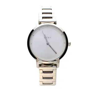 Dkny Stainless Steel Analog Watch With Metal Bracelet