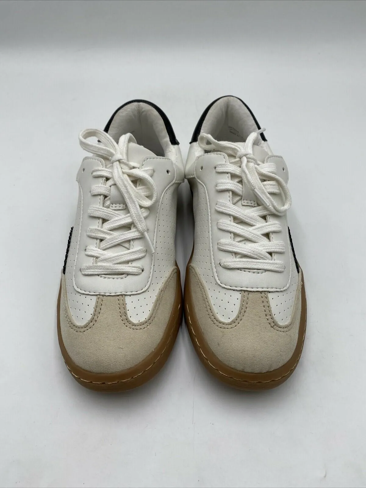 Dolce Vita Nadia Sneakers White/Black Size 6.5M - Very Good
