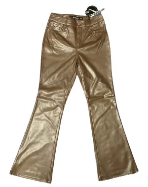 DOLLHOUSE Faux-Leather Flare Pants
