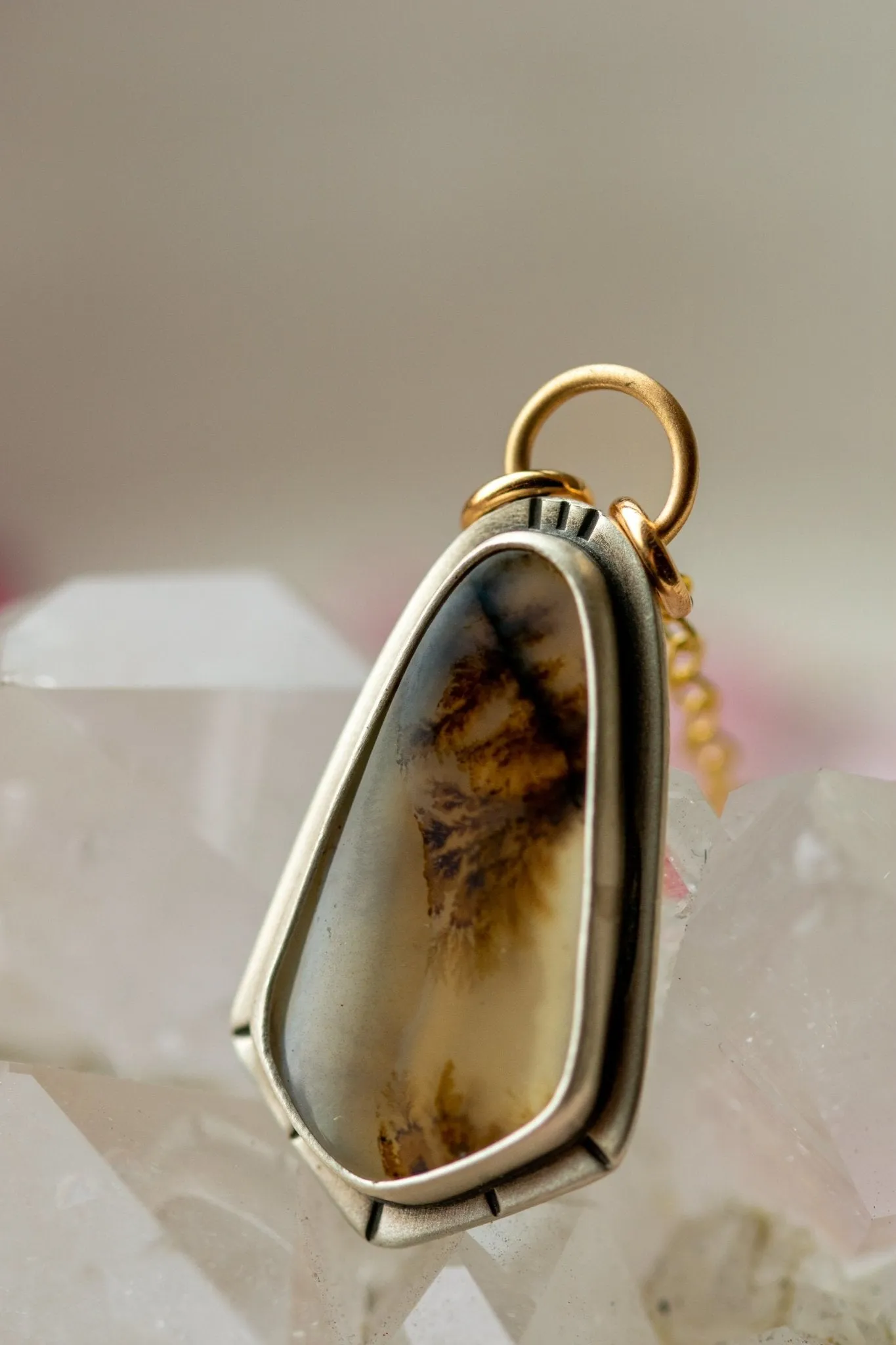 DREAMY DENDRITIC AGATE NECKLACES