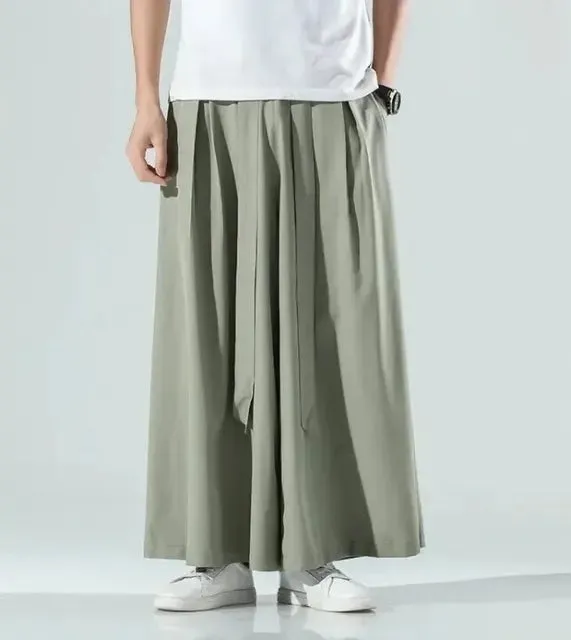 Dunne Bell Bottoms Loszittende lässige Hose