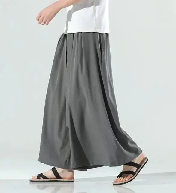 Dunne Bell Bottoms Loszittende lässige Hose