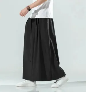 Dunne Bell Bottoms Loszittende lässige Hose