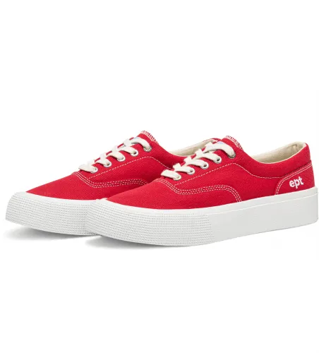 East Pacific Trade Sneakers Deck Canvas rossa