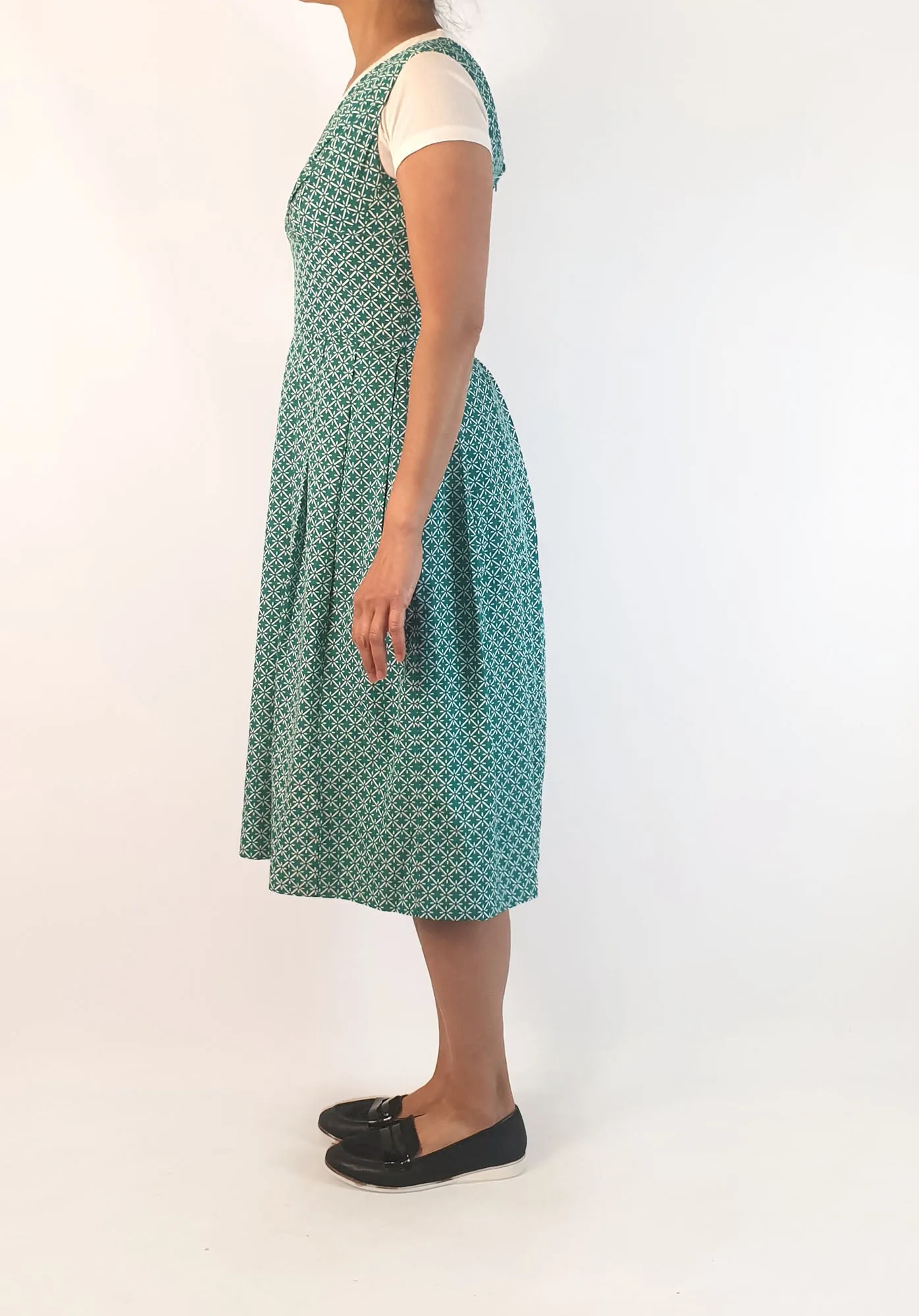 Emily and Fin unique print dress size small
