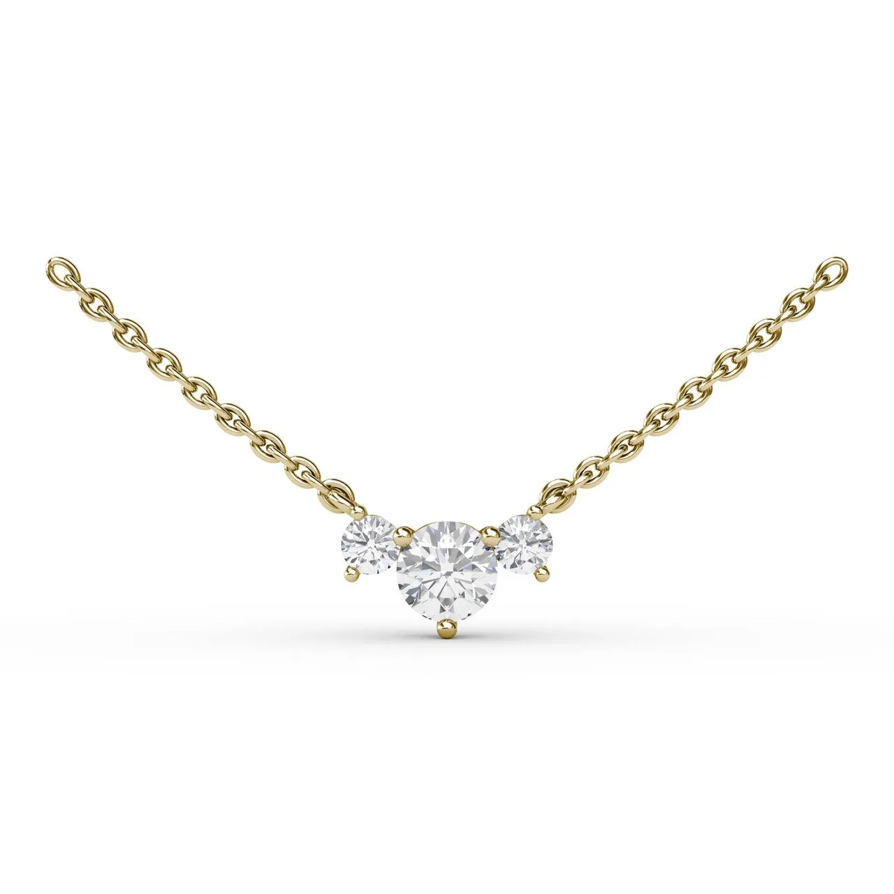 Empire Diamond Necklace