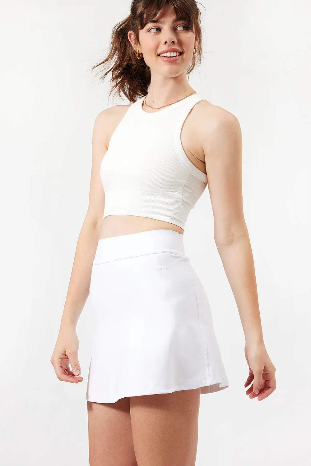 Evelyn Skort - White