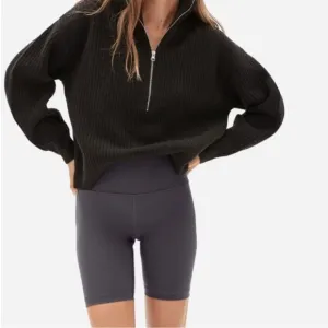 Everlane The Perform Bike Shorts Grey 8”