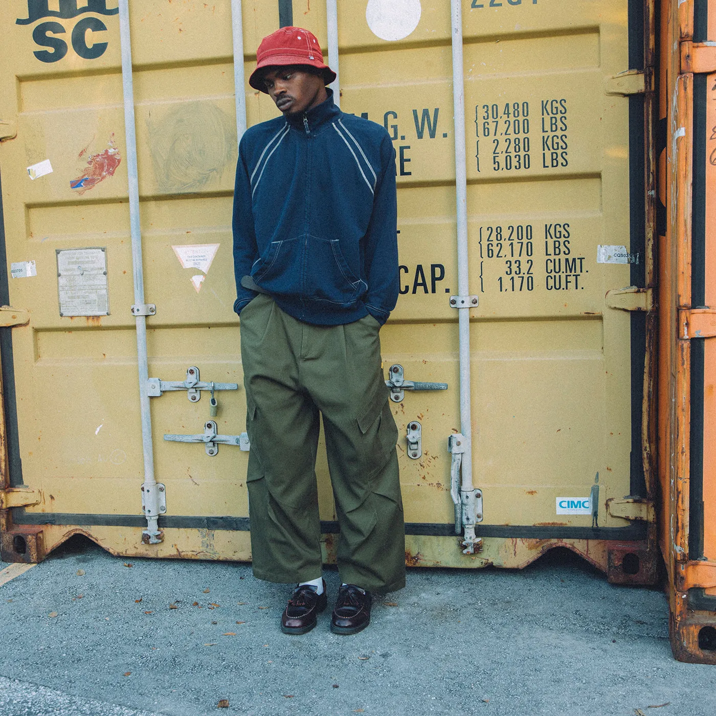filthy® Japanese/Korean style cargo pant (brown)