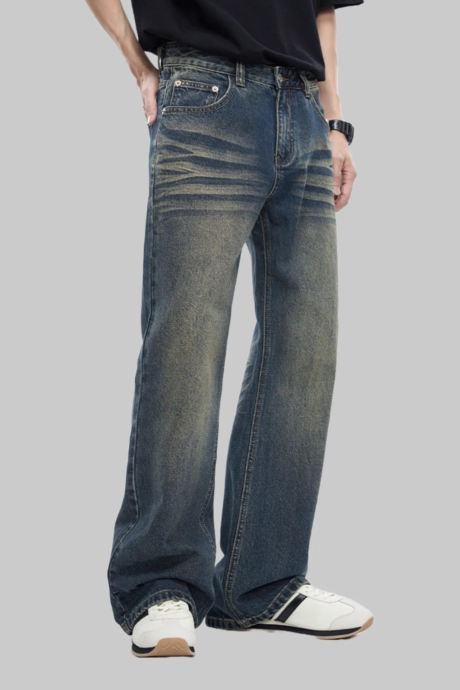 Flare Denim Vintage Blue