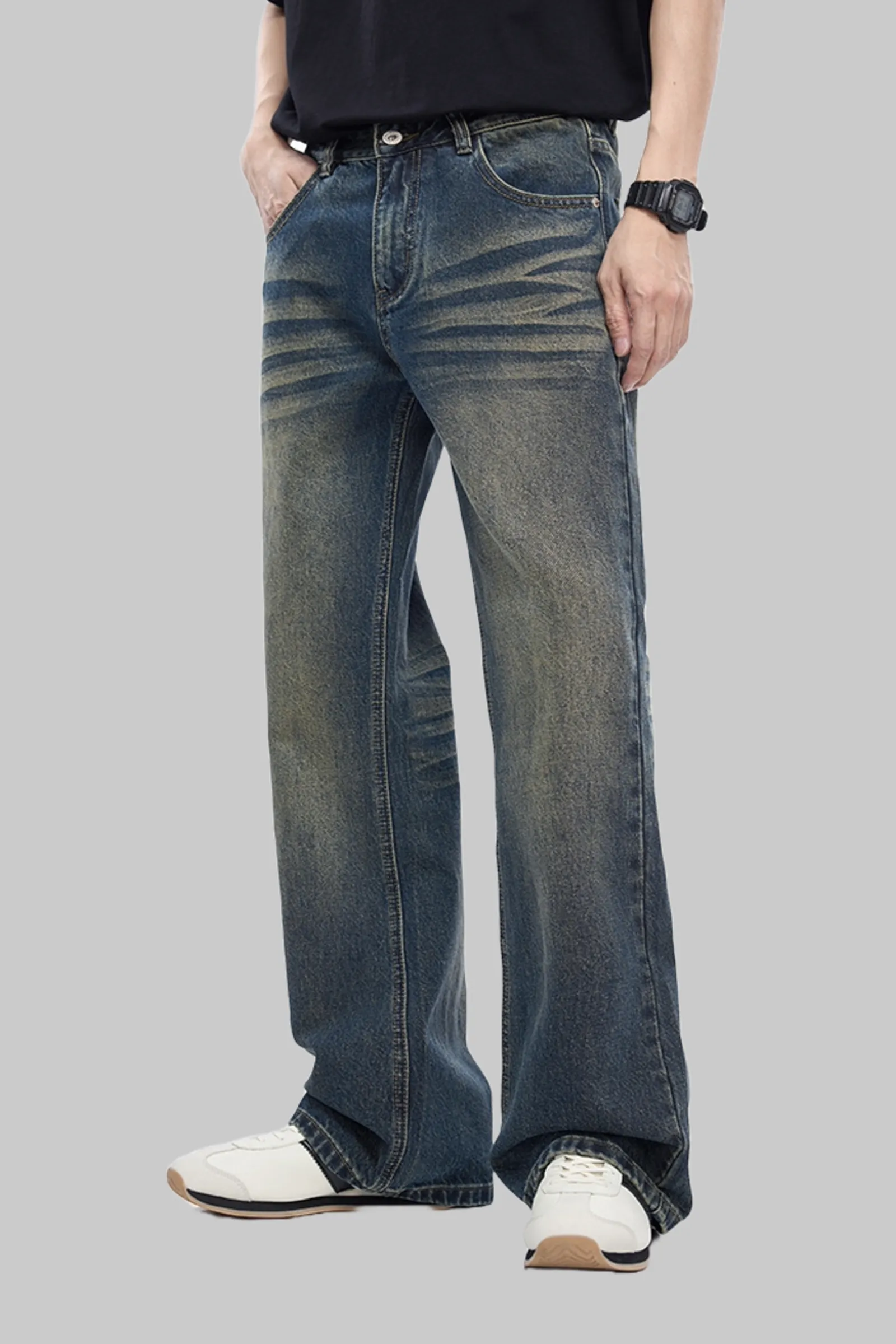 Flare Denim Vintage Blue