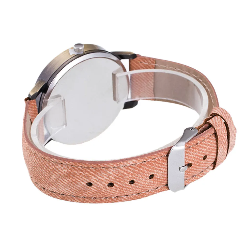 Flashy Trends Women's Fashion World Map Analog Quartz Wrist Watch in 7 Colors