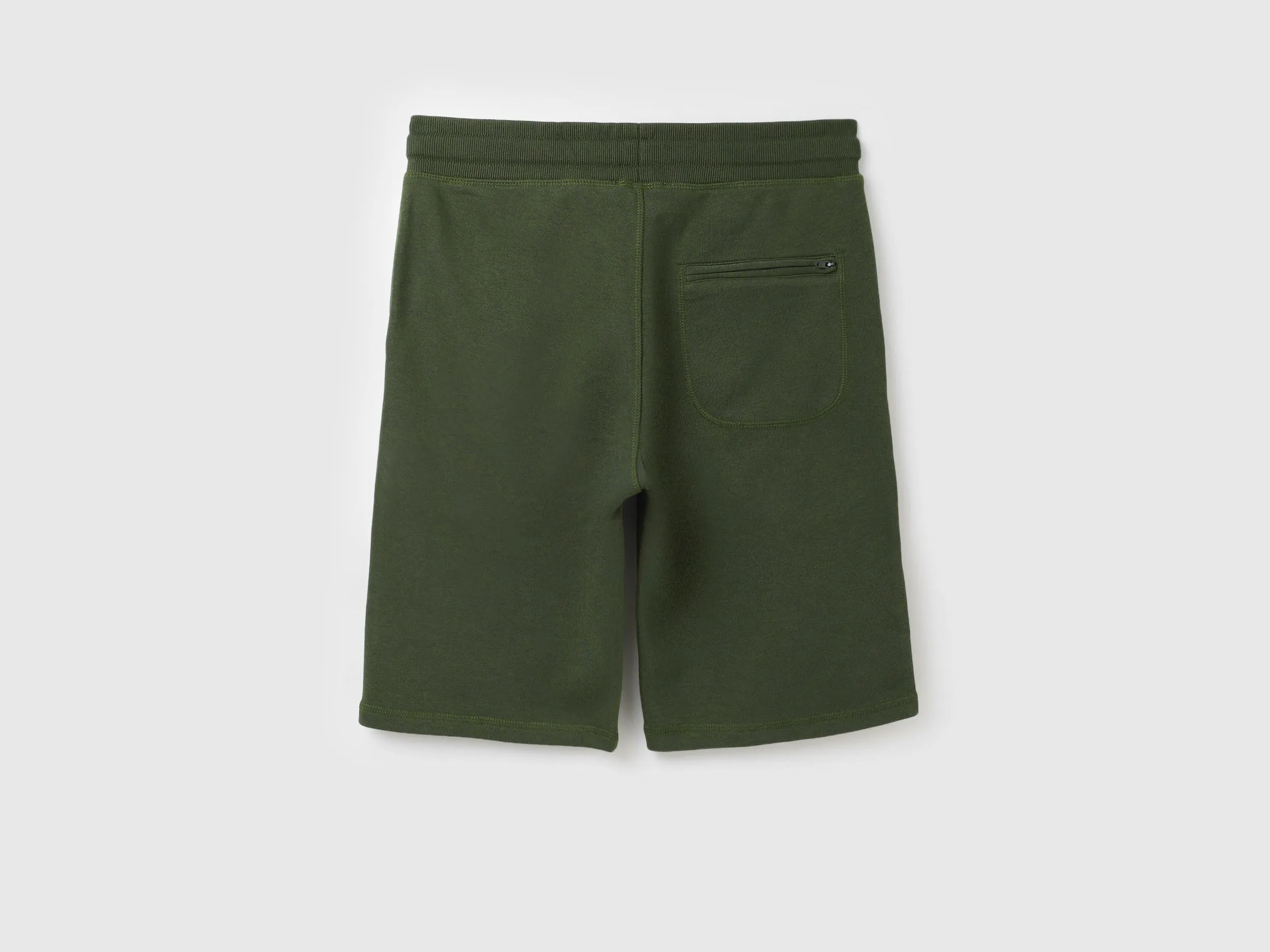 Flat Lock Detail Regular Fit Shorts