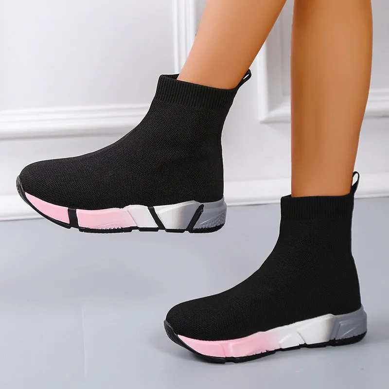 Flex Fit High-Top Pumps