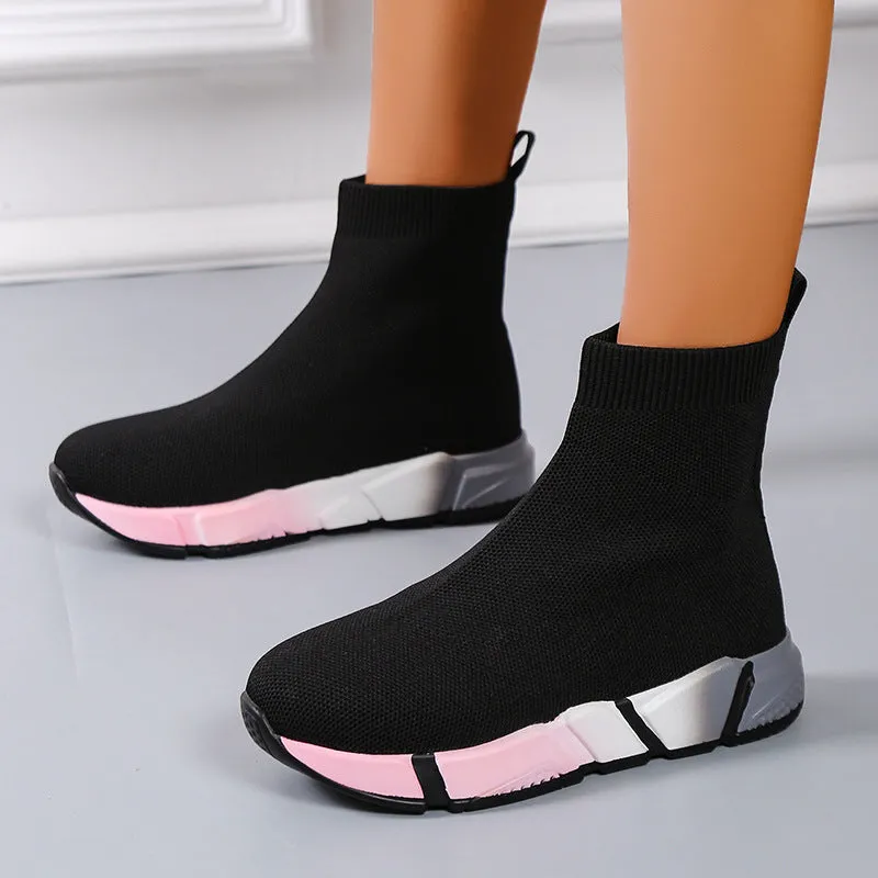 Flex Fit High-Top Pumps