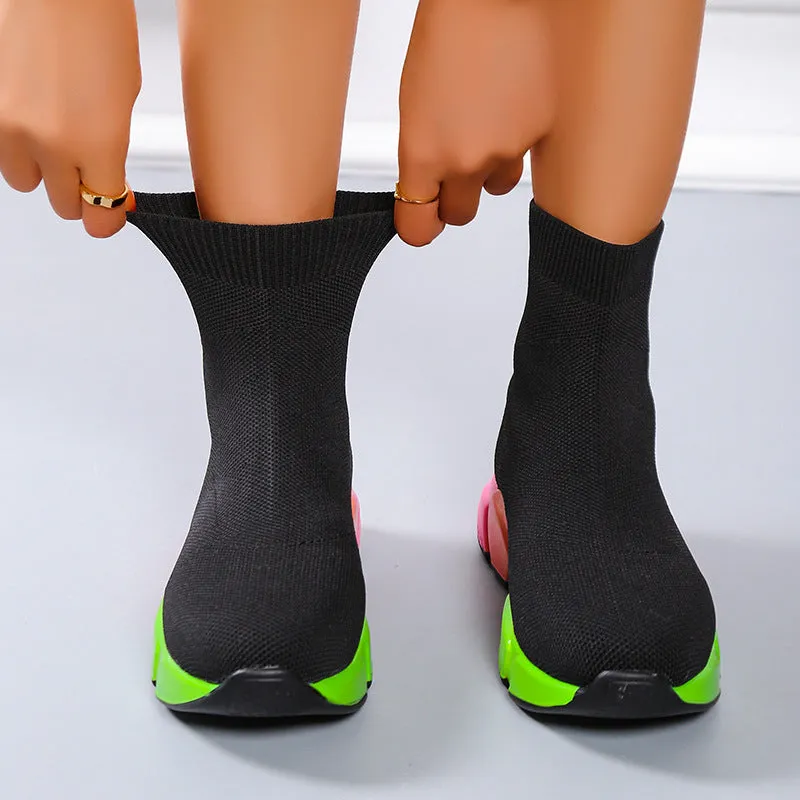 Flex Fit High-Top Pumps