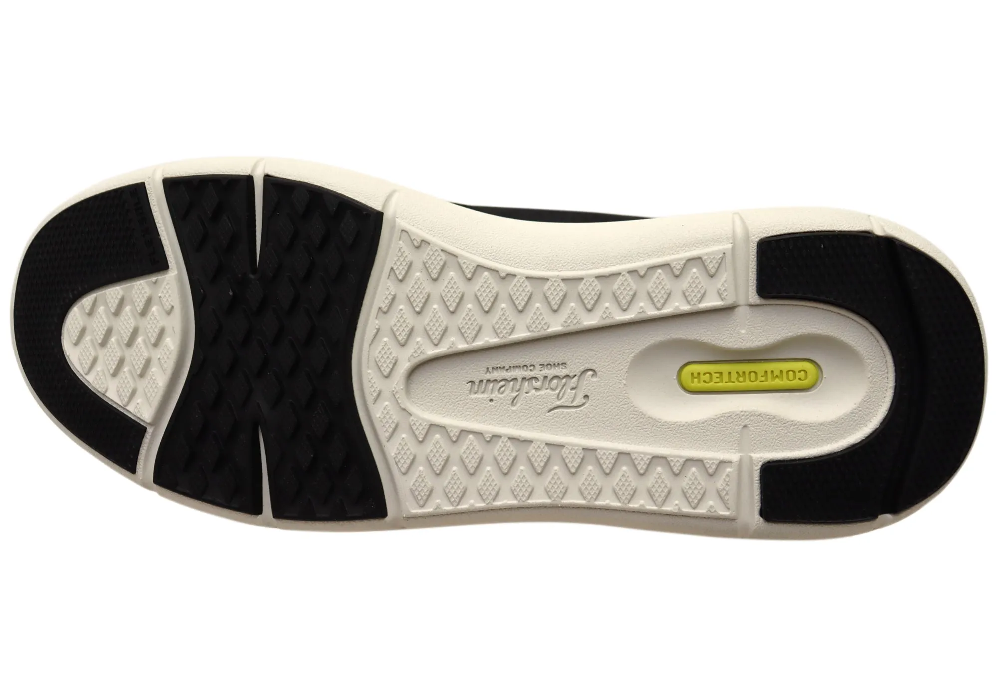 Florsheim Mens Leather EE Extra Wide Fleet Perf Toe Sneakers