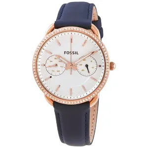 Fossil Tailor Quartz Silver Dial Ladies Watch ES4394