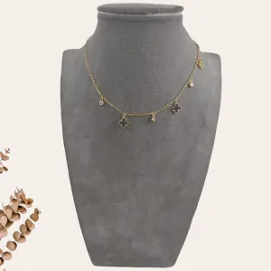Four Leaf Clover Choker S-0