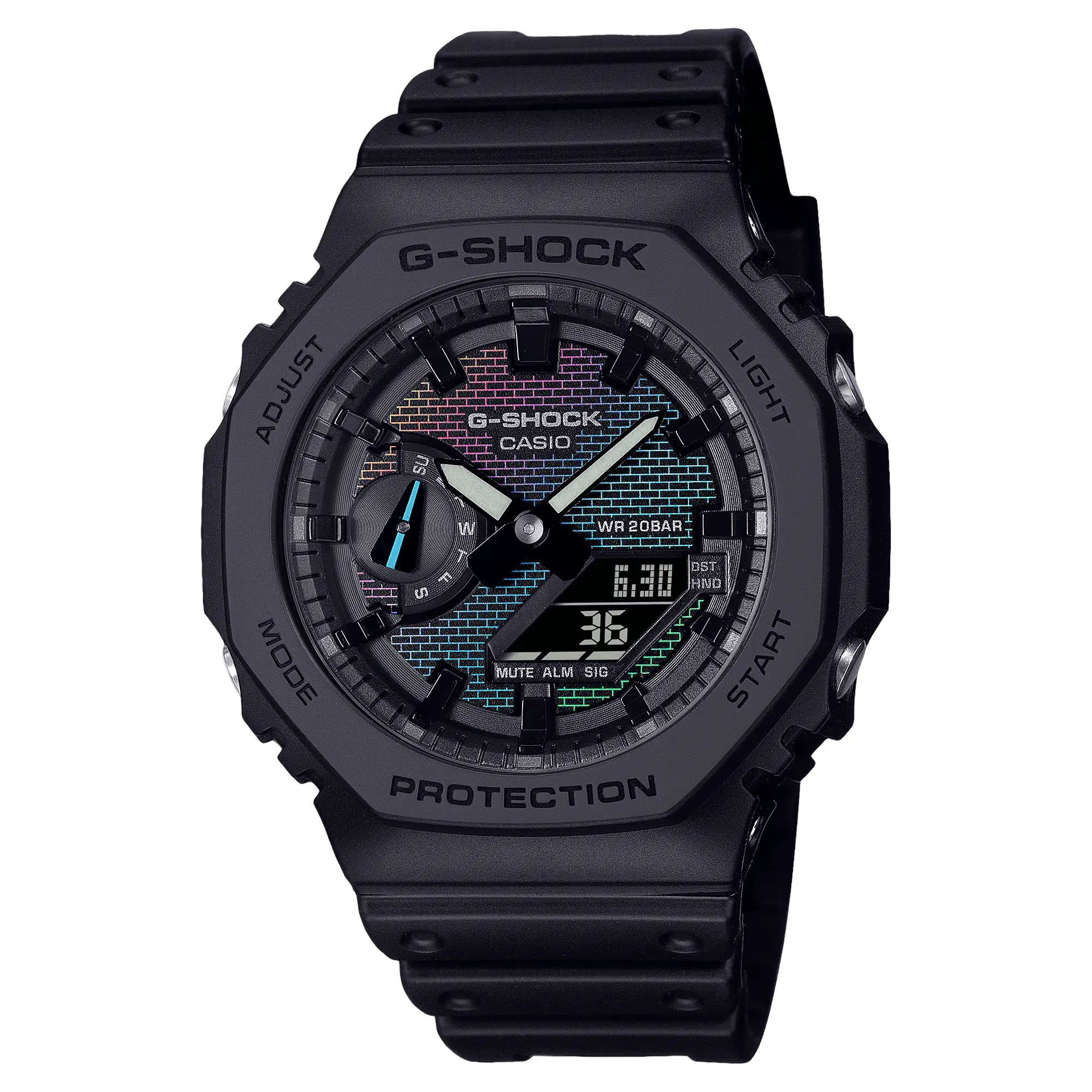 G-Shock ANALOG-DIGITAL 2100 Series Quartz Men's Watch GA2100RW-1A