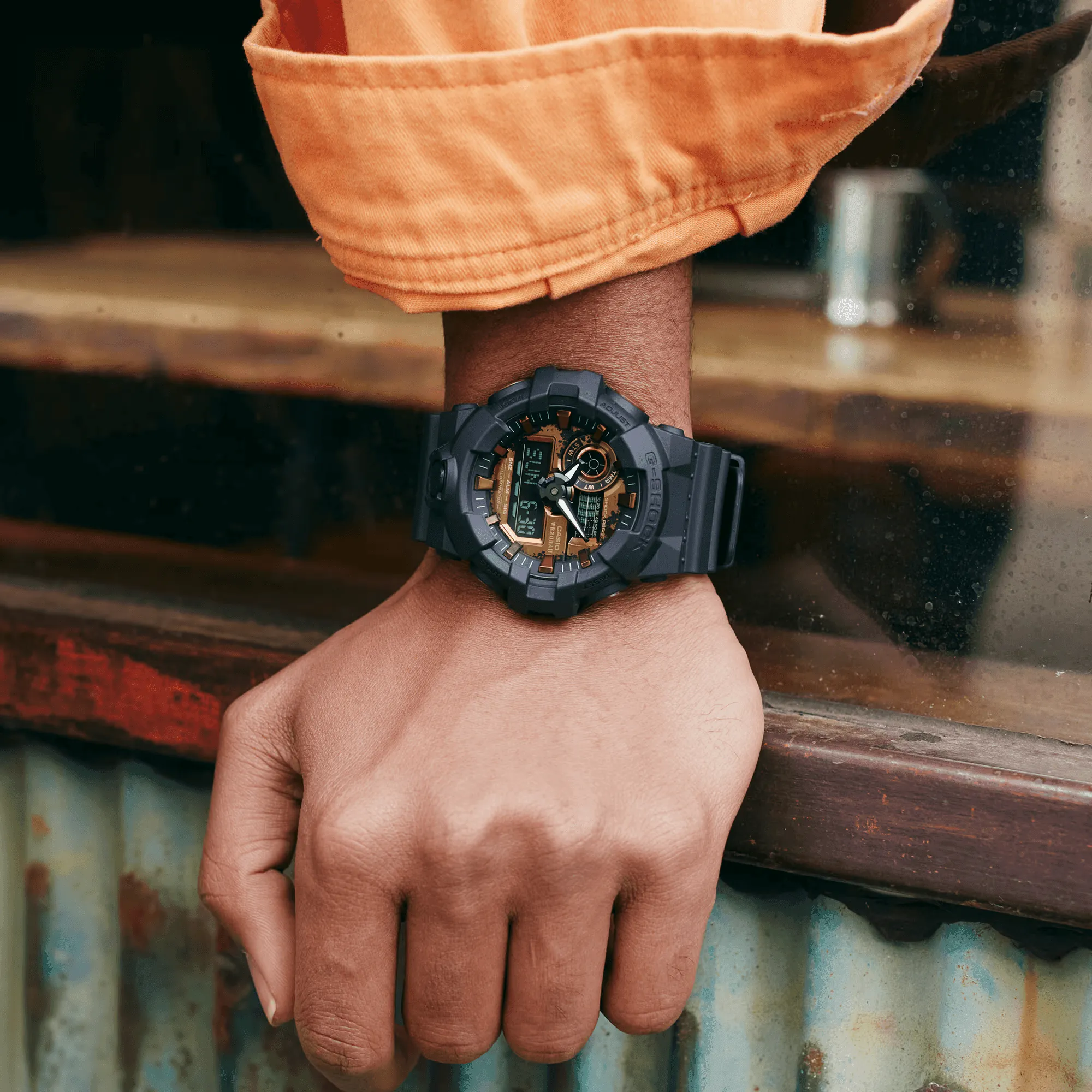 G-Shock Analog-Digital Quartz Men's Watch GA-700RC-1A