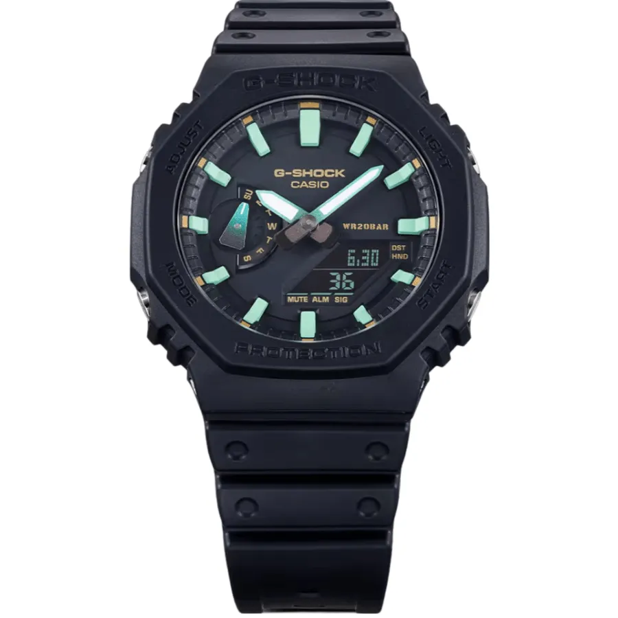 G-Shock Analog-Digital Quartz Unisex Watch GA-2100RC-1ACR