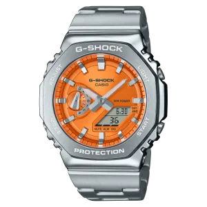 G-Shock G-STEEL Analog-Digital Orange Dial Steel Men's Watch GM2110D-4A