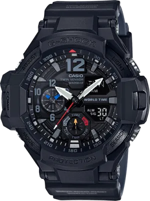 G-Shock Master of G Gravitymaster Black Men's Watch GA1100-1A1
