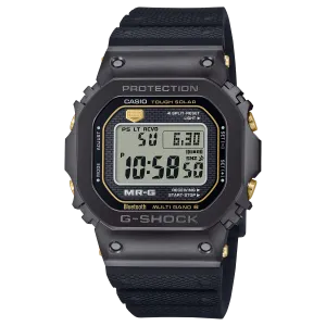 G-Shock MR-G Titanium Black Square Case Black Rubber Strap Men's Watch MRGB5000R-1