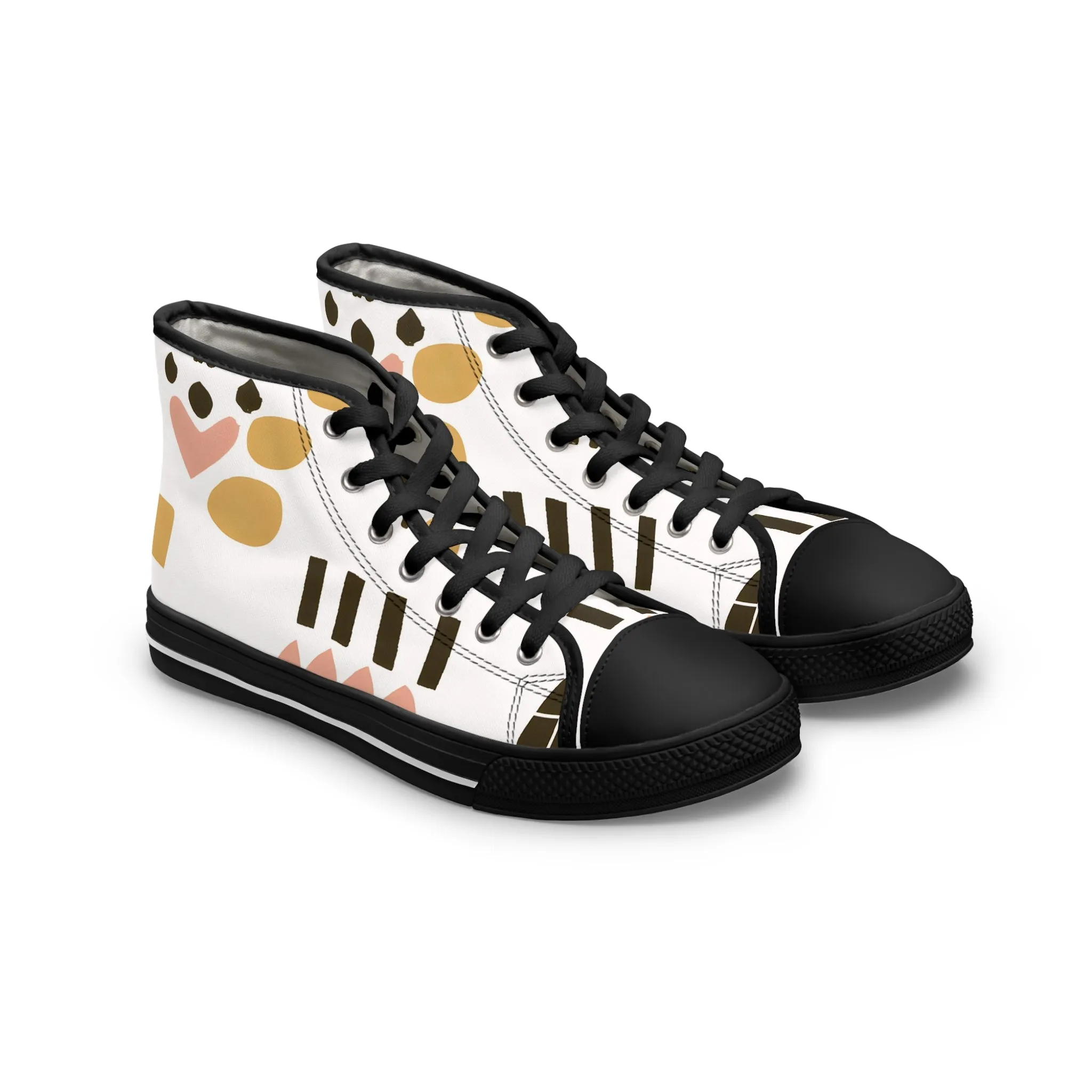 Gestura Reneé - Women's High-Top Sneakers