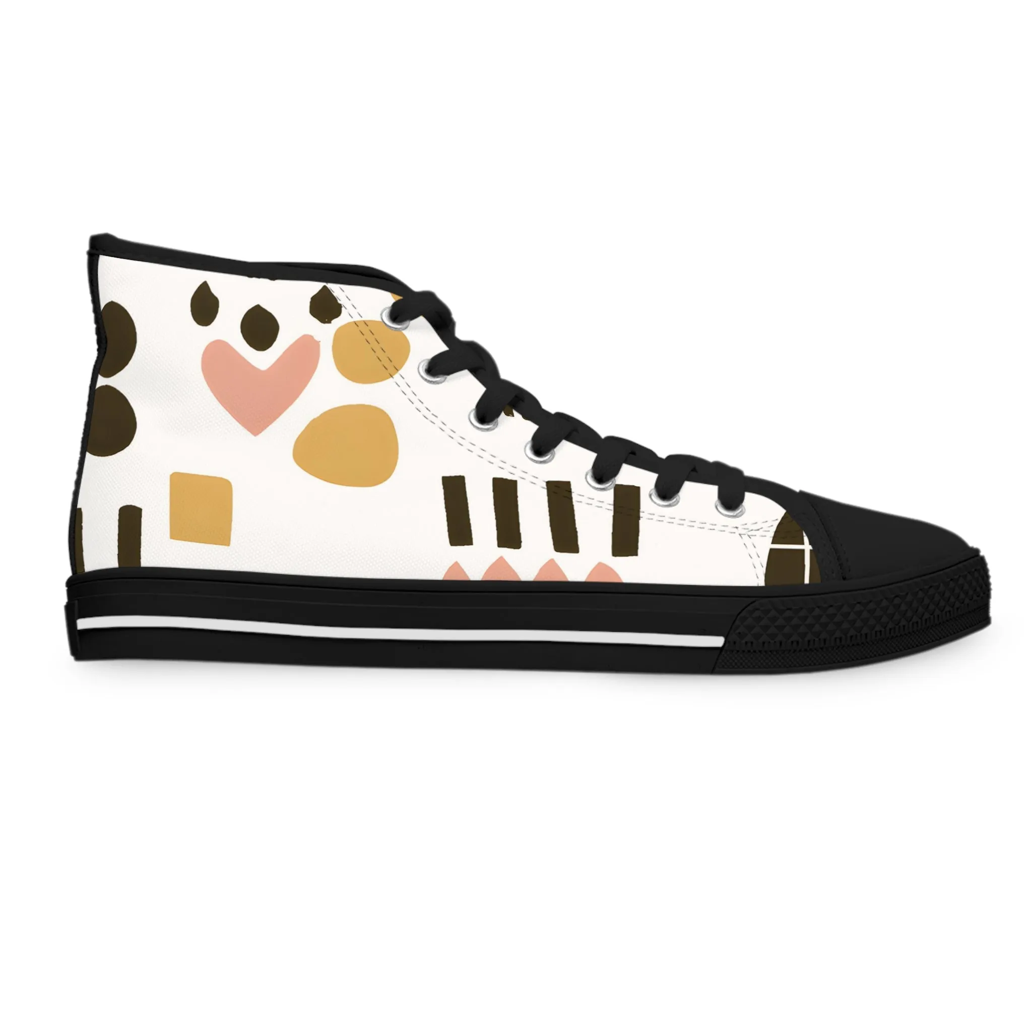 Gestura Reneé - Women's High-Top Sneakers