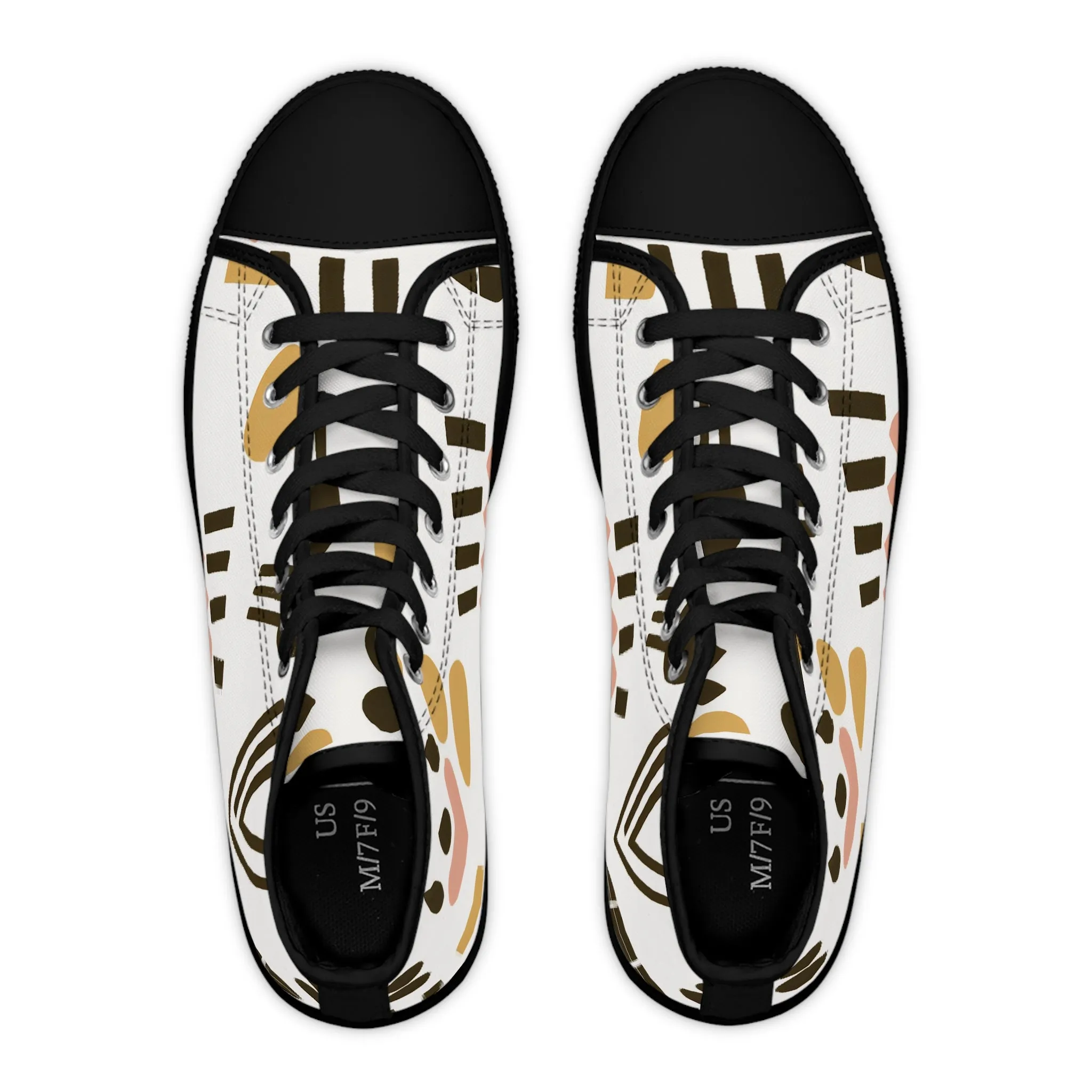 Gestura Reneé - Women's High-Top Sneakers
