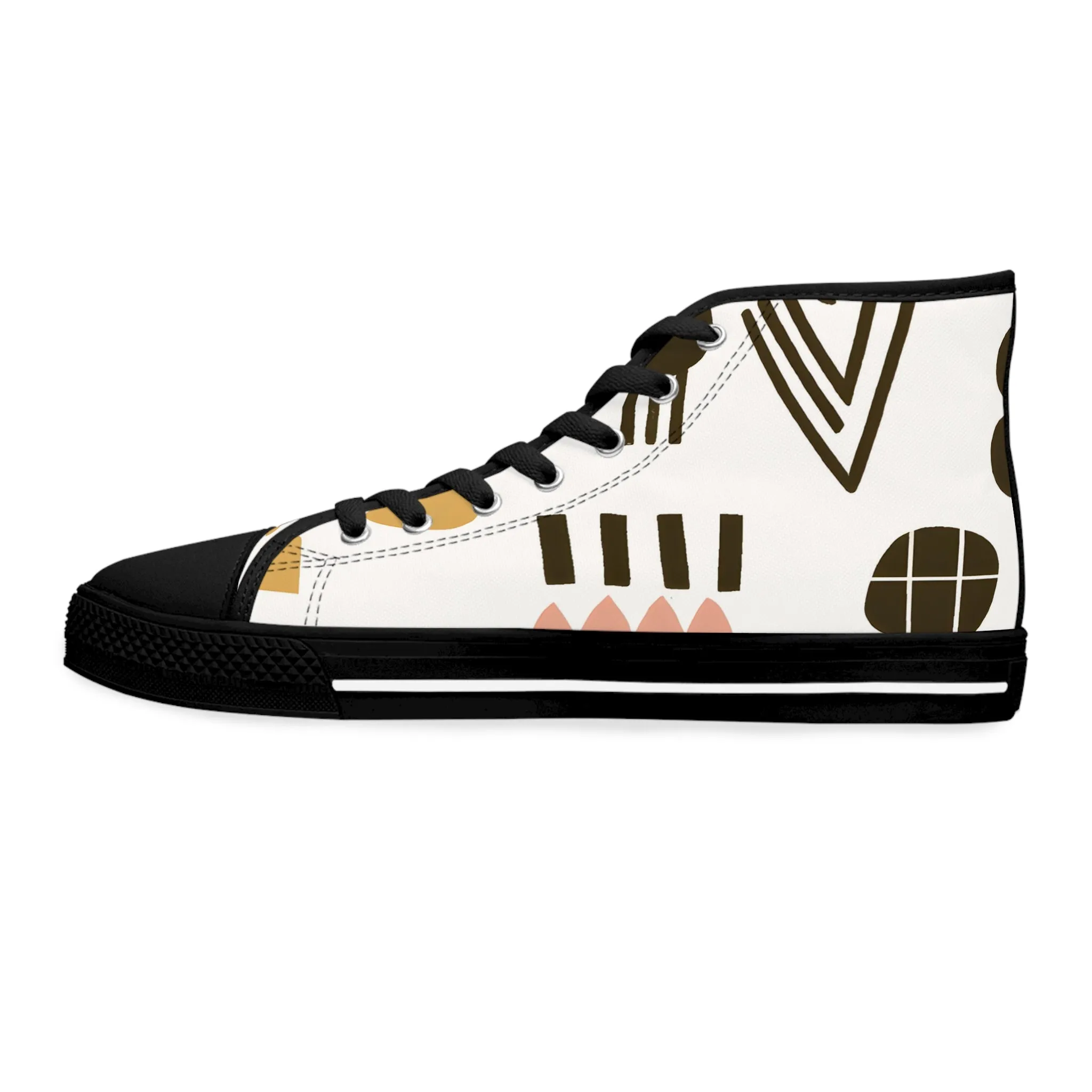 Gestura Reneé - Women's High-Top Sneakers