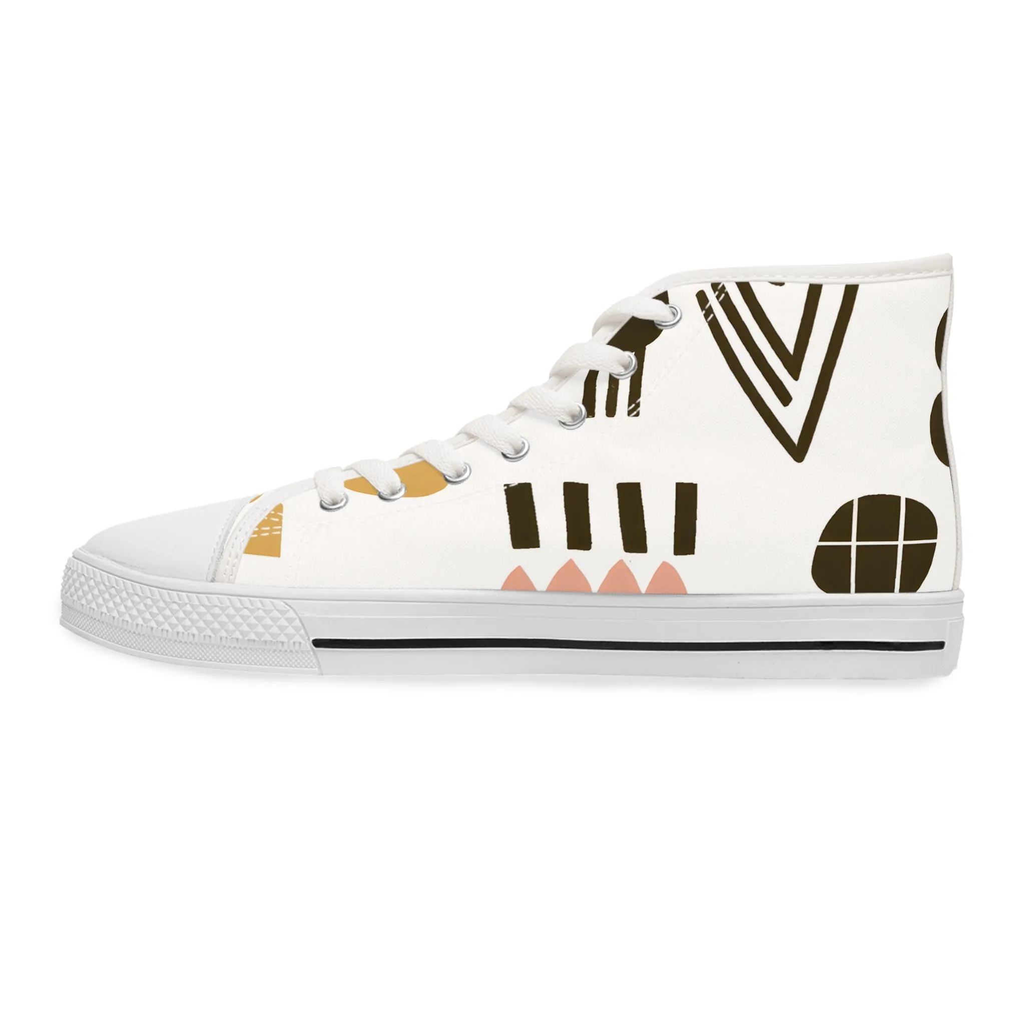 Gestura Reneé - Women's High-Top Sneakers