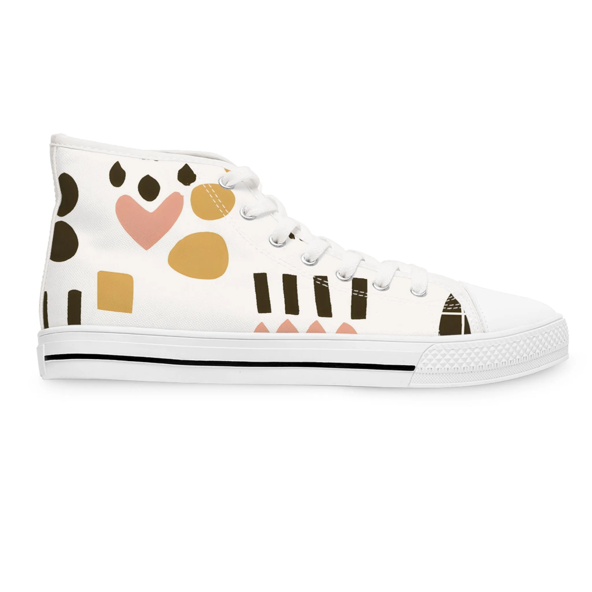 Gestura Reneé - Women's High-Top Sneakers