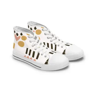 Gestura Reneé - Women's High-Top Sneakers