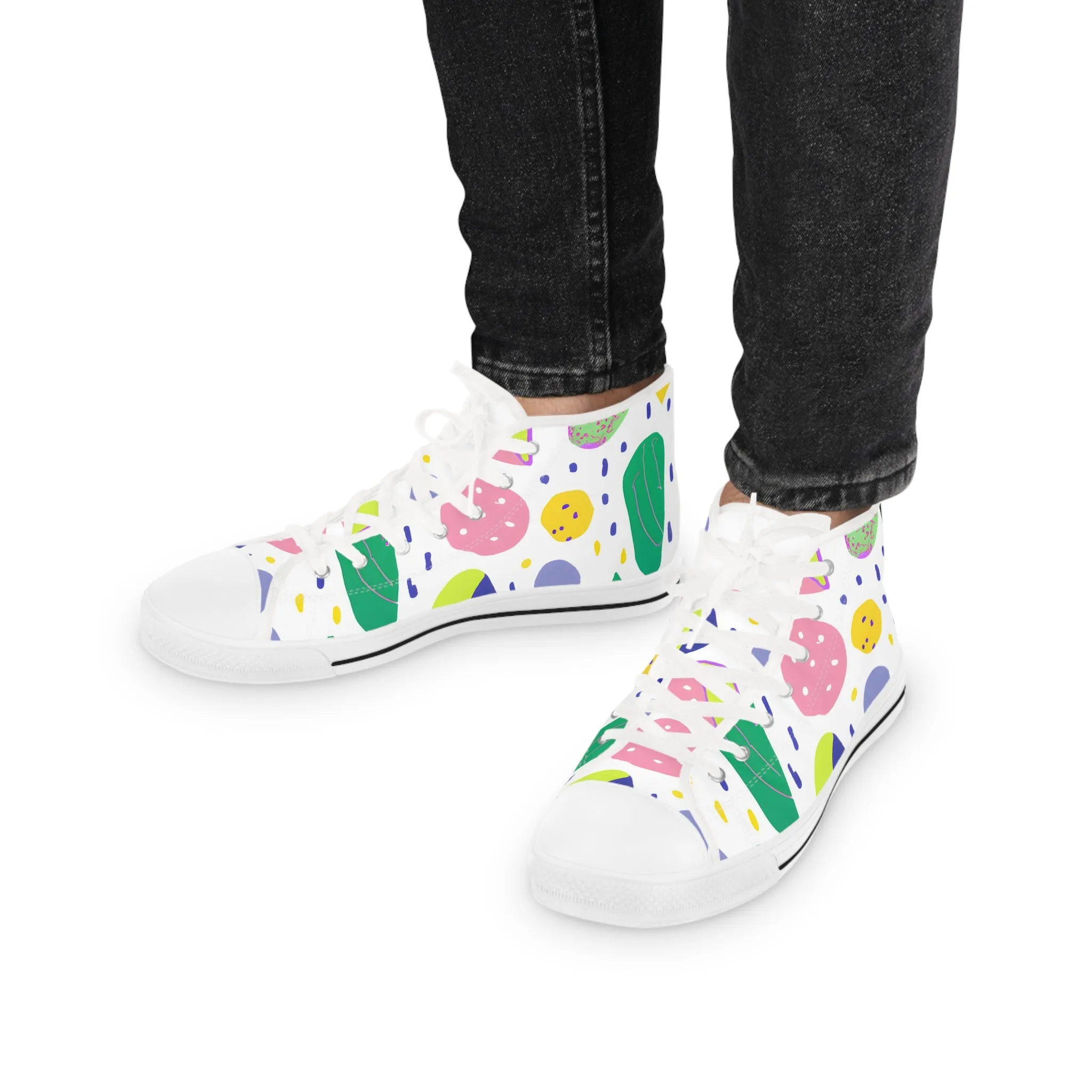 Gestura Winston - Men's High-Top Sneakers
