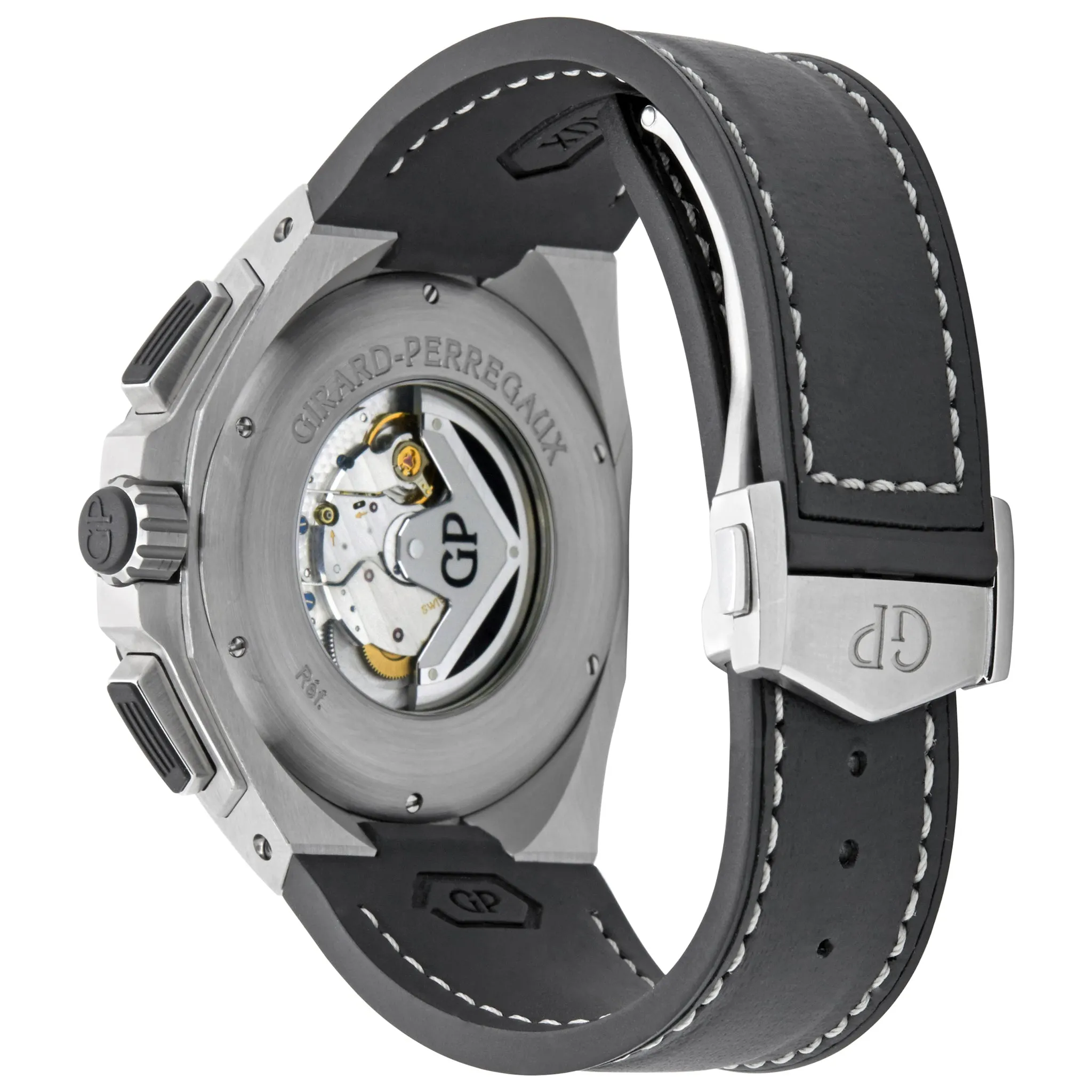 Girard Perregaux Chrono Hawk 49970-11-231-HD6A Grey Dial Automatic Men's Watch