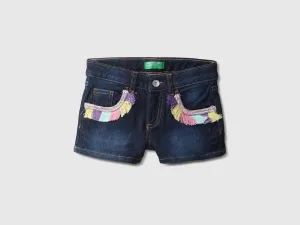 Girls Solid Regular Fit Shorts