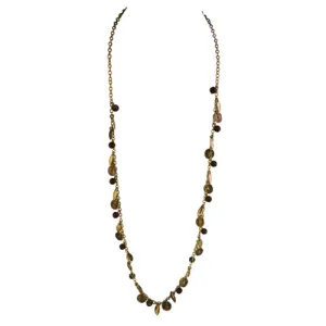 GOLD-BROWN NECKLACE  #FW1203055 (SC4)