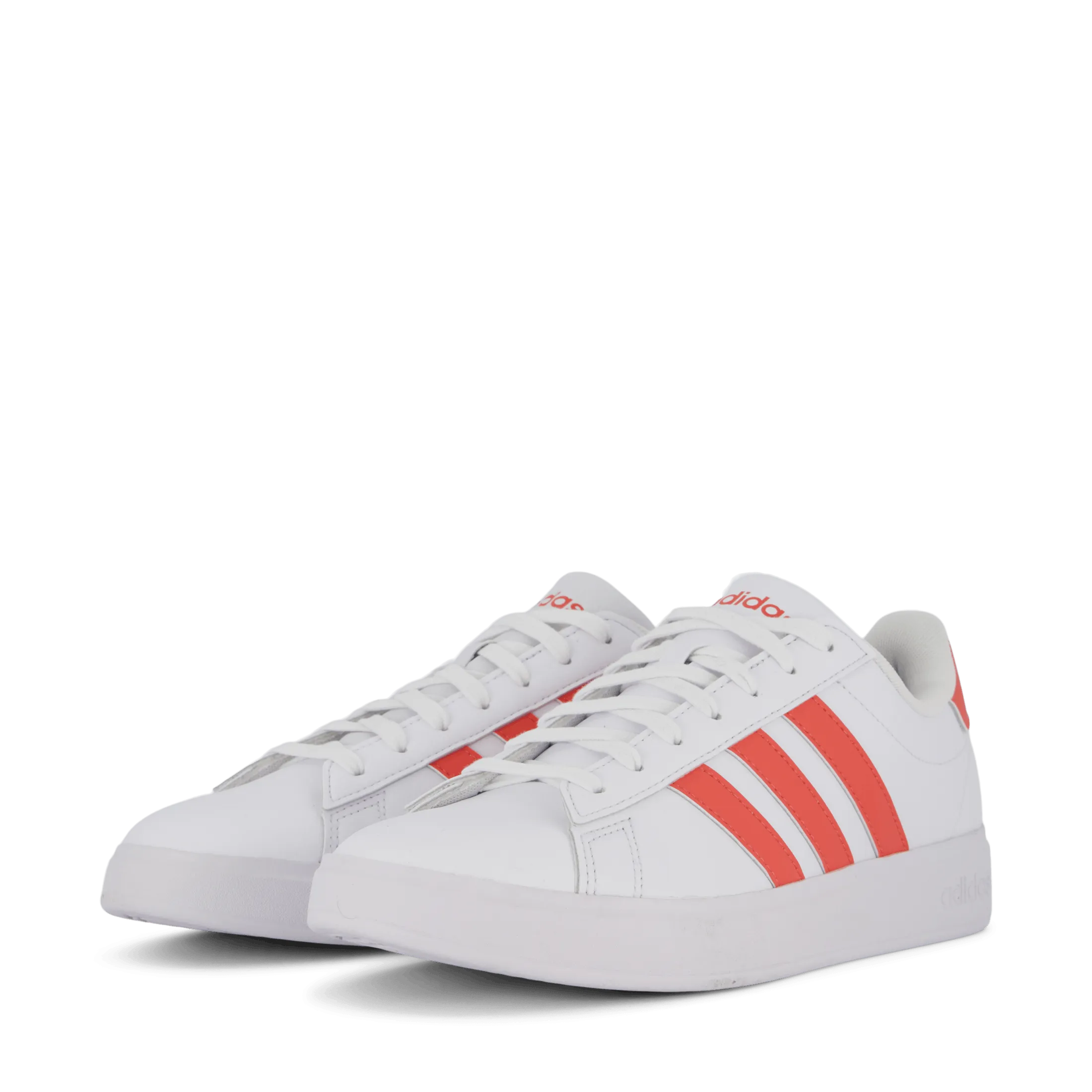 Grand Court Cloudfoam Comfort Shoes Cloud White / Preloved Scarlet / Cloud White