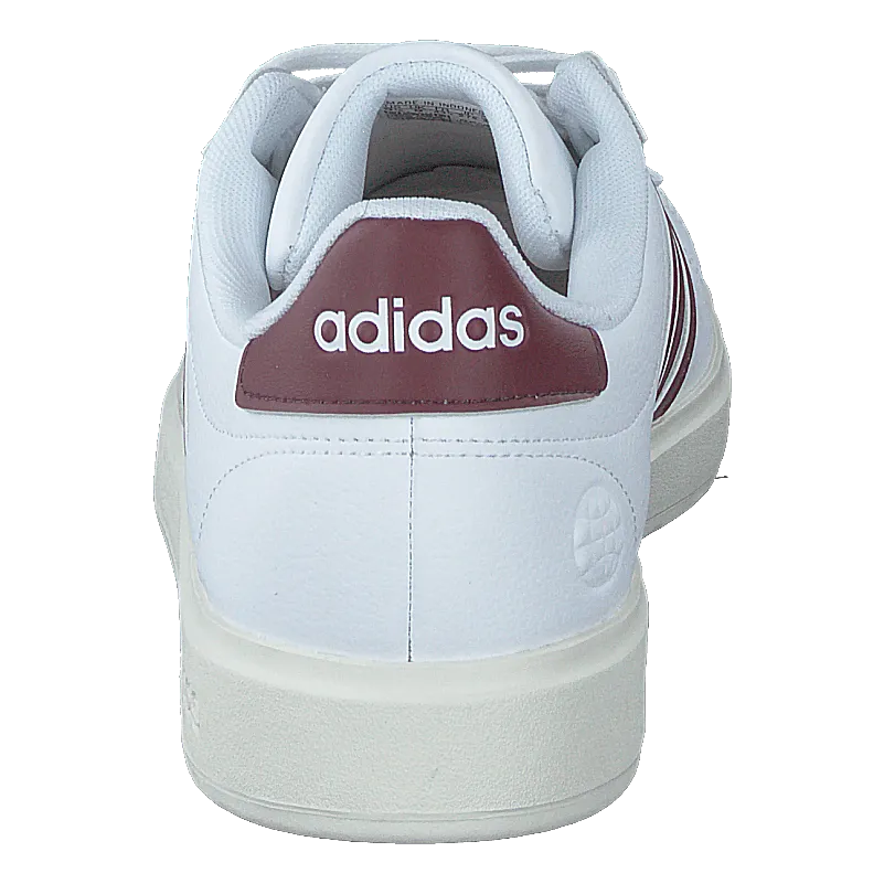 Grand Court Cloudfoam Comfort Shoes Cloud White / Shadow Red / Off White