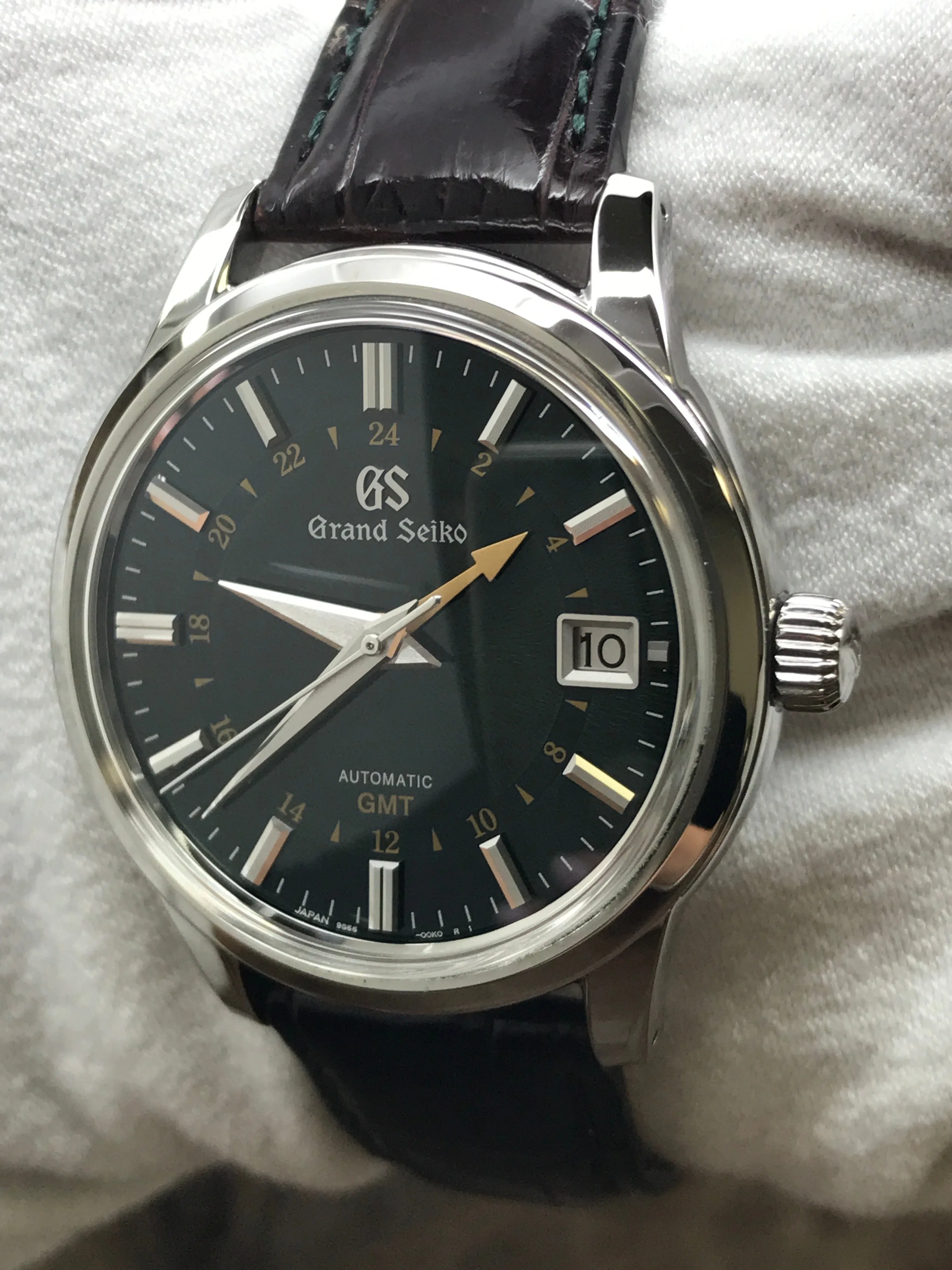 Grand Seiko  Toge Special Edition SBGM241 Green Dial Automatic Men's Watch