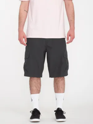 Grande Barracks 22" Cargo Shorts - ASPHALT BLACK