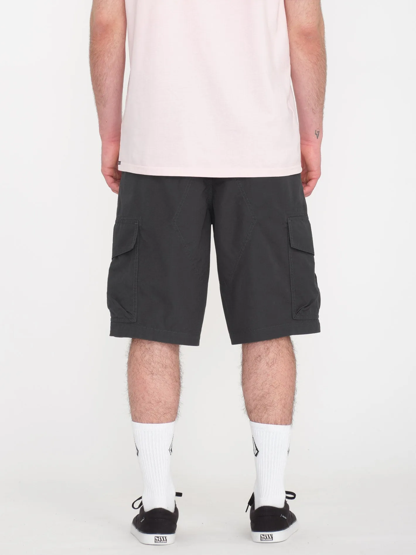 Grande Barracks 22" Cargo Shorts - ASPHALT BLACK