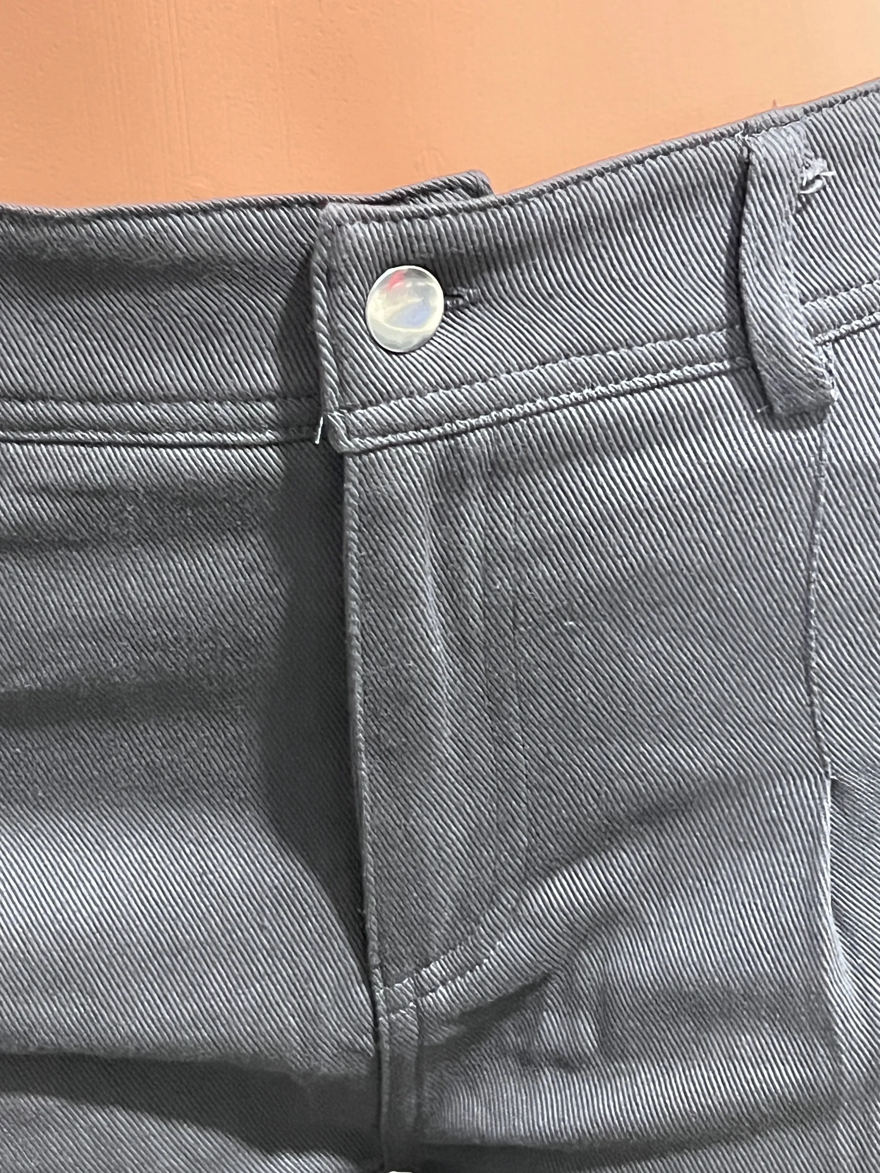 Green Cargo Pants Pocket Design High Waist Button Solid Color Pants Summer Fashion Loose Women's Pants Streetwear