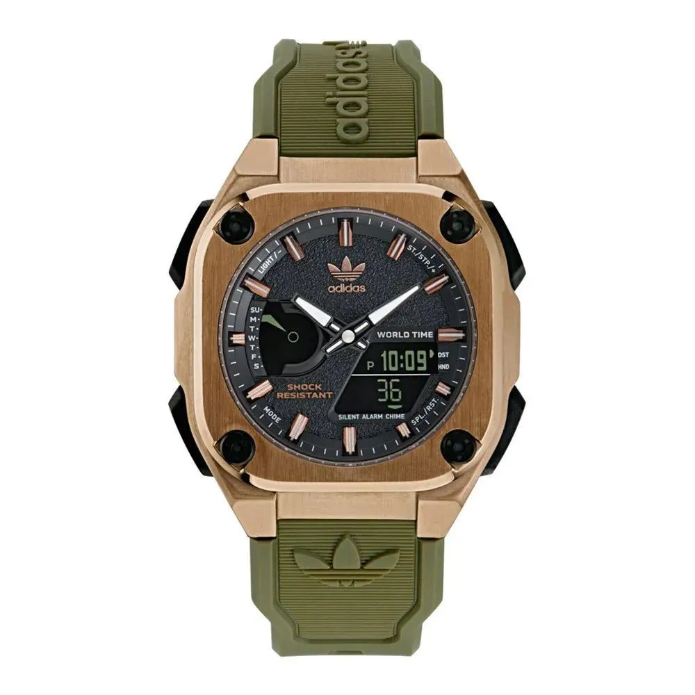 Green Silicone Watch